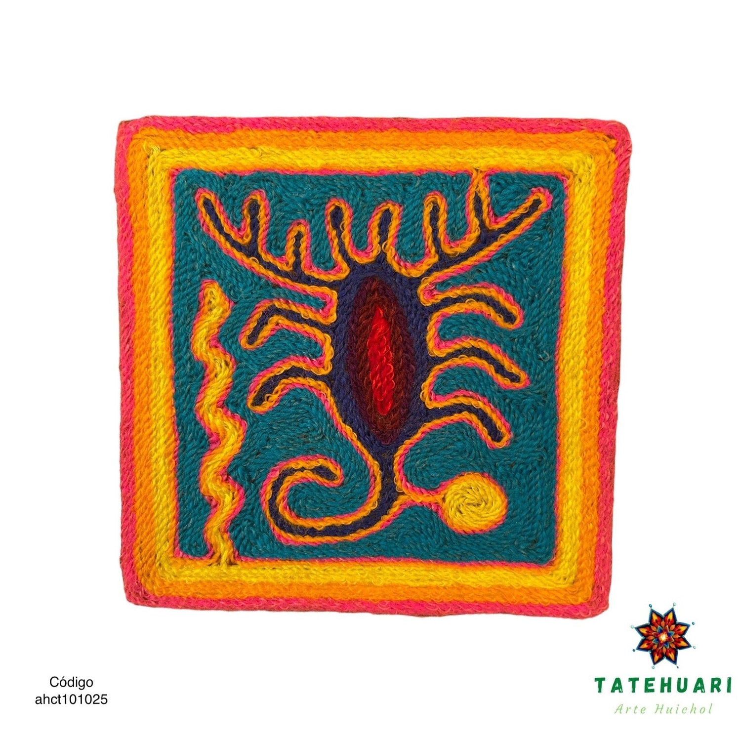 Image ou tableau de fils 10 X 10 cm