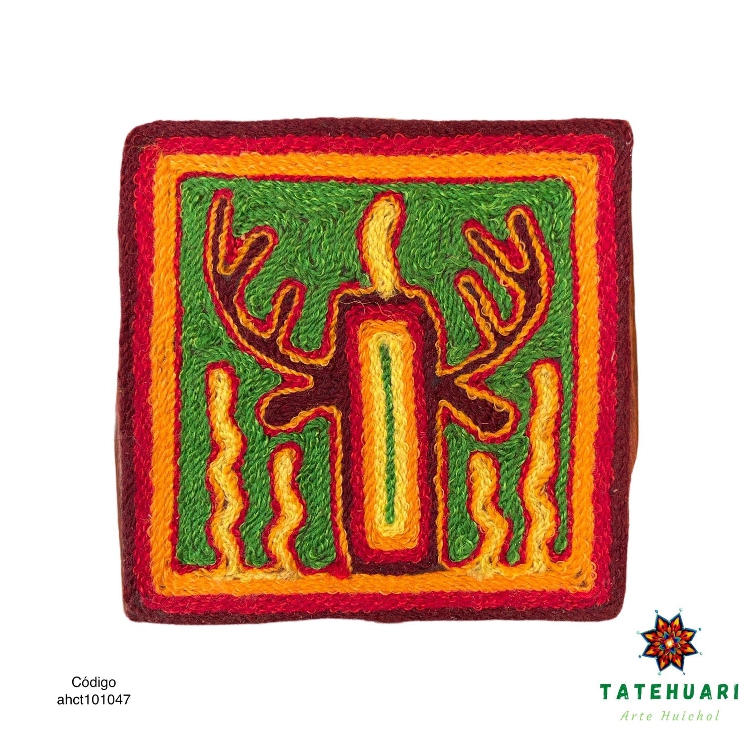 Image ou tableau de fils 10 X 10 cm