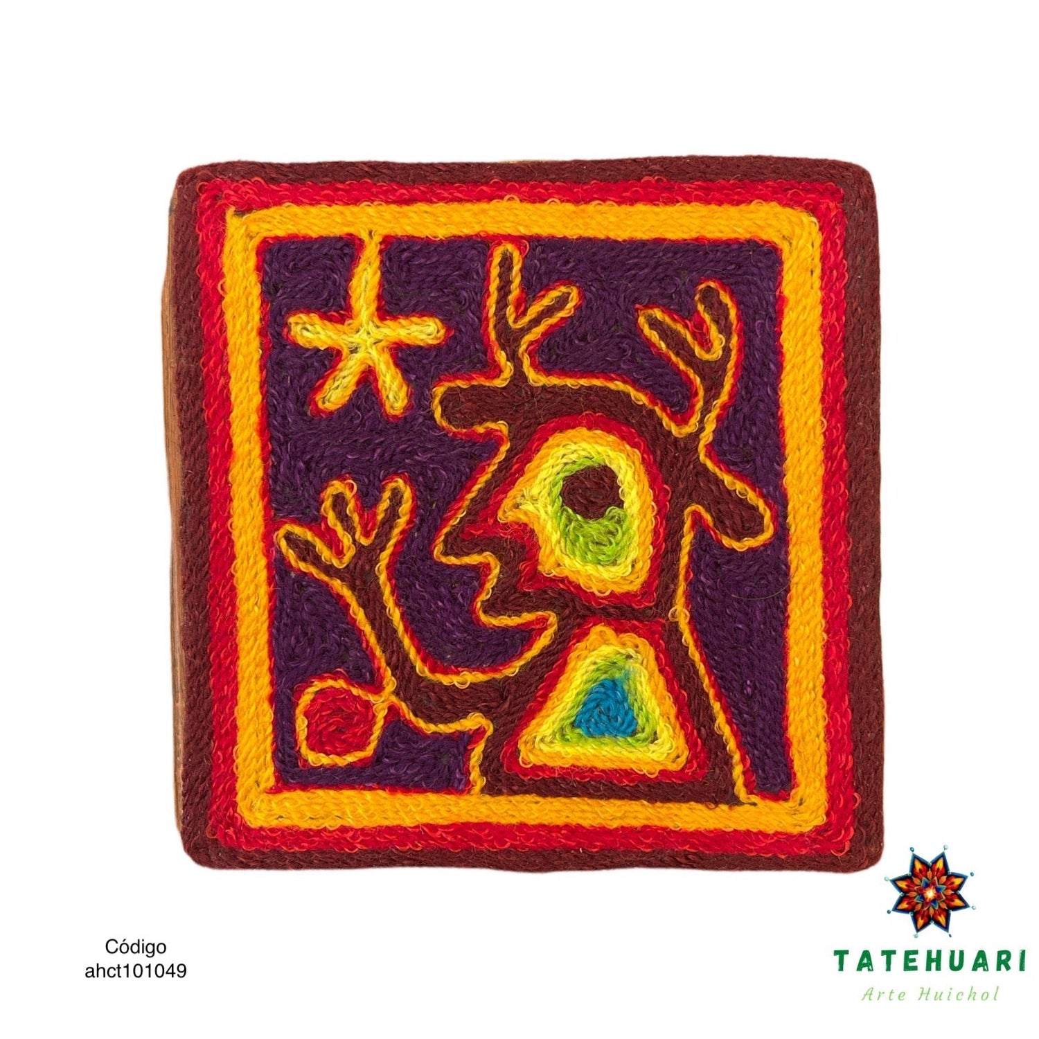 Image ou tableau de fils 10 X 10 cm