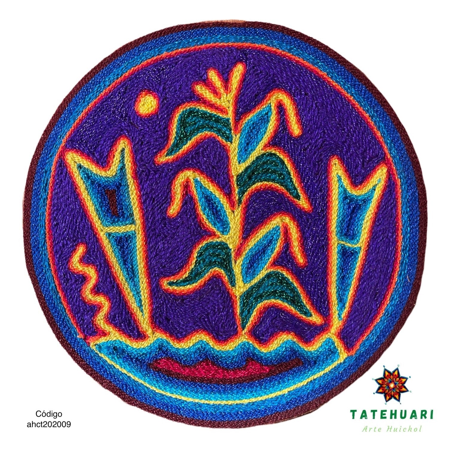 Tableau rond 20 cm CUADEST15