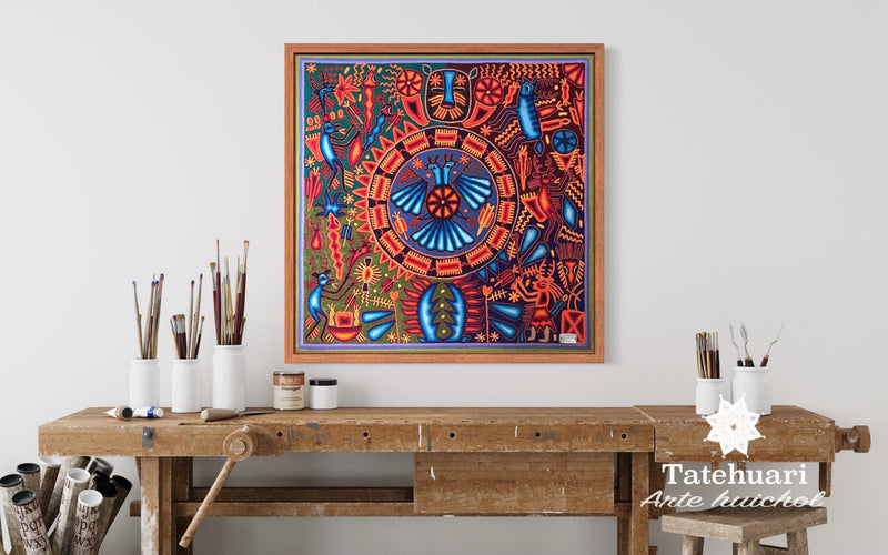 Photo ou Tableau de Fil 80 X 80 cms