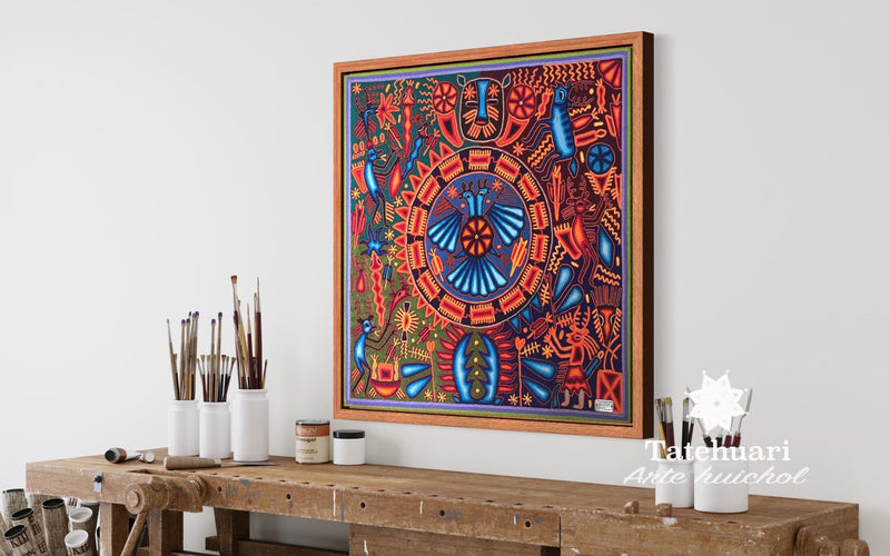 Photo ou Tableau de Fil 80 X 80 cms