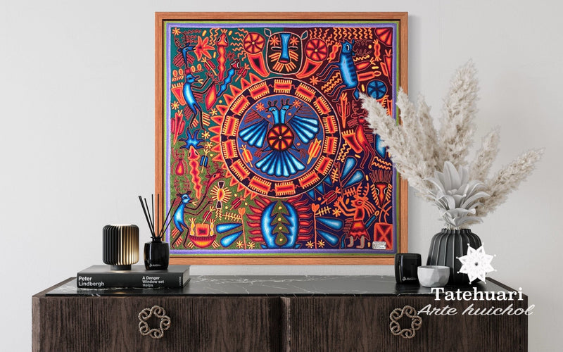 Photo ou Tableau de Fil 80 X 80 cms