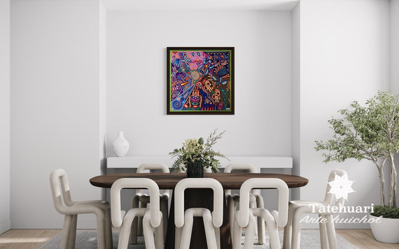 Photo ou Tableau de Fil 80 X 80 cms