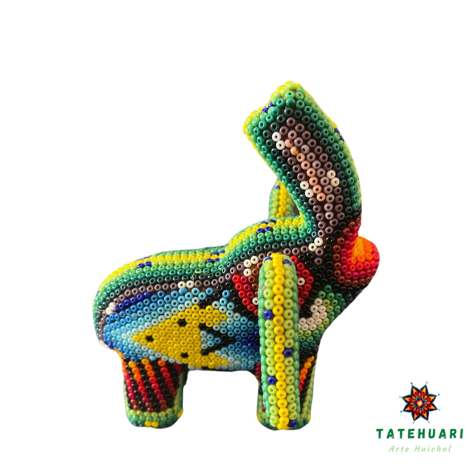 Elefante - Arte Huichol - TATEHUARI, arte huichol