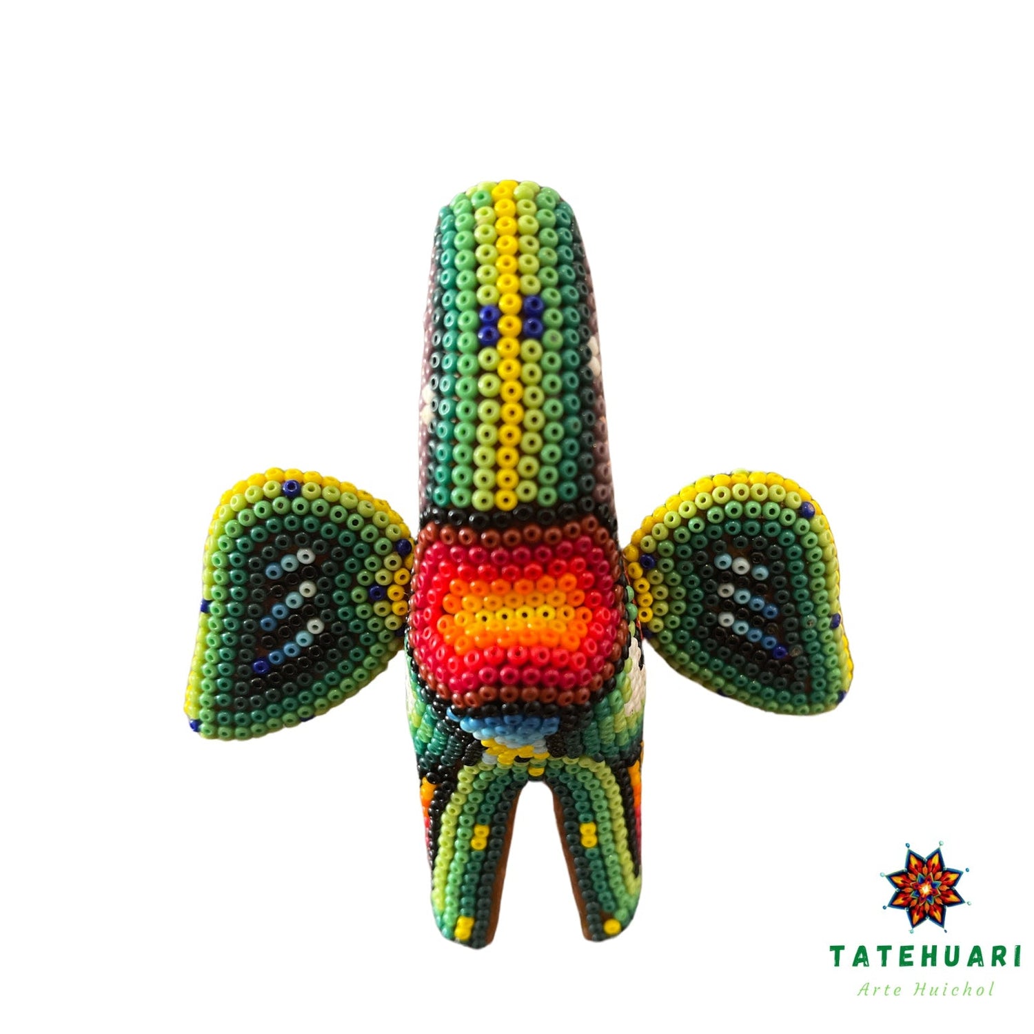Elefante - Arte Huichol - TATEHUARI, arte huichol