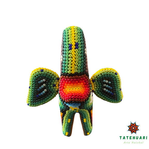 Elefante - Arte Huichol - TATEHUARI, arte huichol